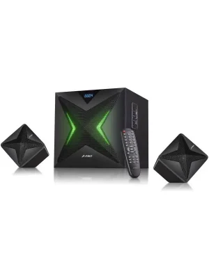 Nová Kolekce Reproduktory Fenda F&D F550X 2.1, bluetooth, rádio, USB, SD, dálkové ovládání černé